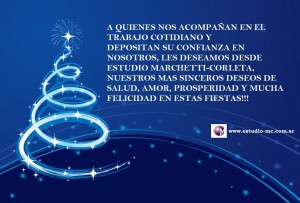 FELICES FIESTAS 2014-2015s